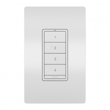 Legrand Radiant WNRCB40WH - radiant Wireless 4 Button Smart Scene Controller with Netatmo, White