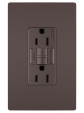 Legrand Radiant 1597TRDBCC4 - radiant Tamper-Resistant 15A Duplex Self-Test GFCI Receptacles with SafeLock Protection