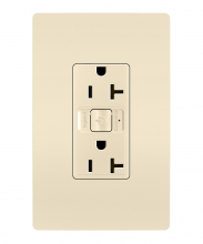 Legrand Radiant WNRR20LA - radiant Smart 20A Outlet with Netatmo, Light Almond