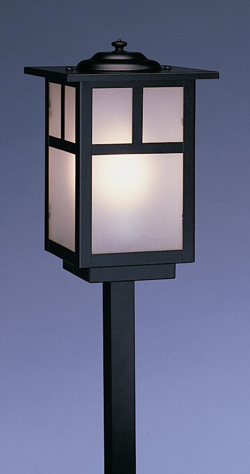 6" mission stem mount with t-bar overlay