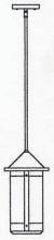 Arroyo Craftsman BSH-7LTN-RB - 7" berkeley long body stem hung pendant