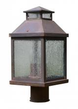 Arroyo Craftsman CAP-9WO-BK - 9" canterbury post mount