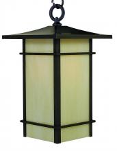 Arroyo Craftsman KAH-9TSGW-RC - 9" katsura pendant with toshi overlay
