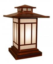 Arroyo Craftsman KC-12WO-MB - 12" kennebec column mount