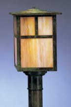 Arroyo Craftsman MP-10TCR-P - 10" mission post mount with t-bar overlay