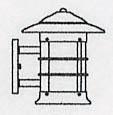 Arroyo Craftsman NS-9GW-RB - 9" newport sconce