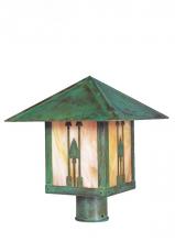 Arroyo Craftsman TRP-12ARCR-RB - 12" timber ridge post mount with arrow filigree