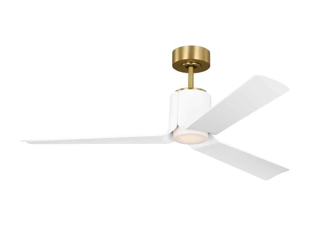 Peel Smart 52 LED - Burnished Brass