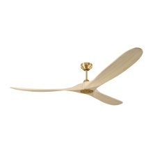 Visual Comfort & Co. Fan Collection 3MAVSM70BBSWWO - Maverick Smart 70 - Burnished Brass