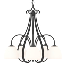 Hubbardton Forge 101445-SKT-10-GG0001 - Sweeping Taper 5 Arm Chandelier