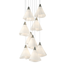 Hubbardton Forge 131102-SKT-LONG-85-SH1987 - Mobius 9-Light Pendant