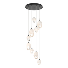 Hubbardton Forge 131142-SKT-STND-10-WP0756 - Chrysalis 9-Light Mixed Crystal Pendant