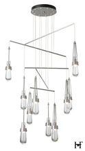 Hubbardton Forge 131149-SKT-STND-82-ZM0434 - Link 10-Light Clear Glass Mobile Pendant
