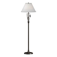 Hubbardton Forge 246761-SKT-14-SF1755 - Forged Leaves and Vase Floor Lamp