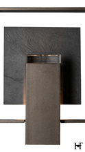 Hubbardton Forge 302662-SKT-14-SL-ZM0850 - Shadow Box Medium w/Slate Dark Sky Friendly Outdoor Sconce