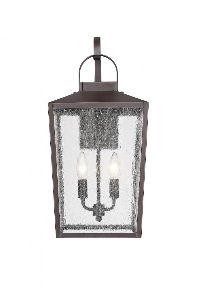 Devens 2-Light Outdoor Wall Sconce Powder Coated Bronze