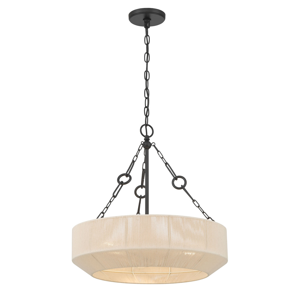 Tresselle 20" Wide 3-Light Pendant