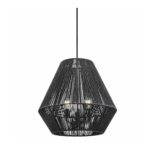 Millennium 9023-MB - Elise 22" Wide 3-Light Pendant - Matte Black