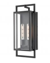 Millennium 270102-TBK - Agatha 2-Light Outdoor Wall Sconce Textured Black