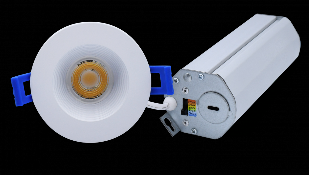120V MicroTask3 Mini IC Rated Recessed LED Downlight