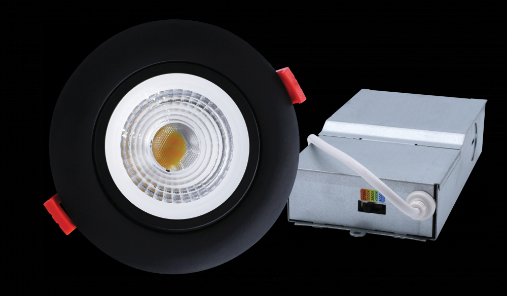 120V MicroTask4 Mini IC Rated Recessed LED Downlight