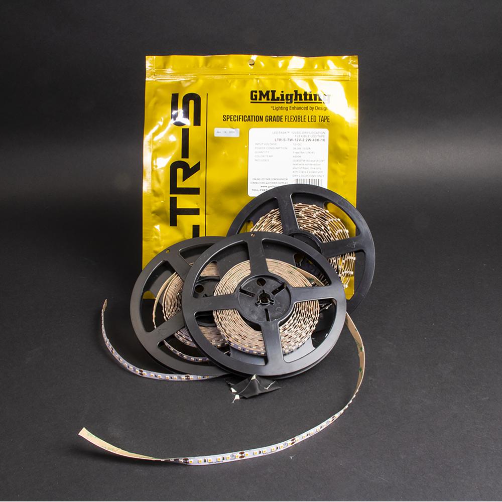 LTR-S Spec Series 24VDC 2.5W Dry Location LED Tape