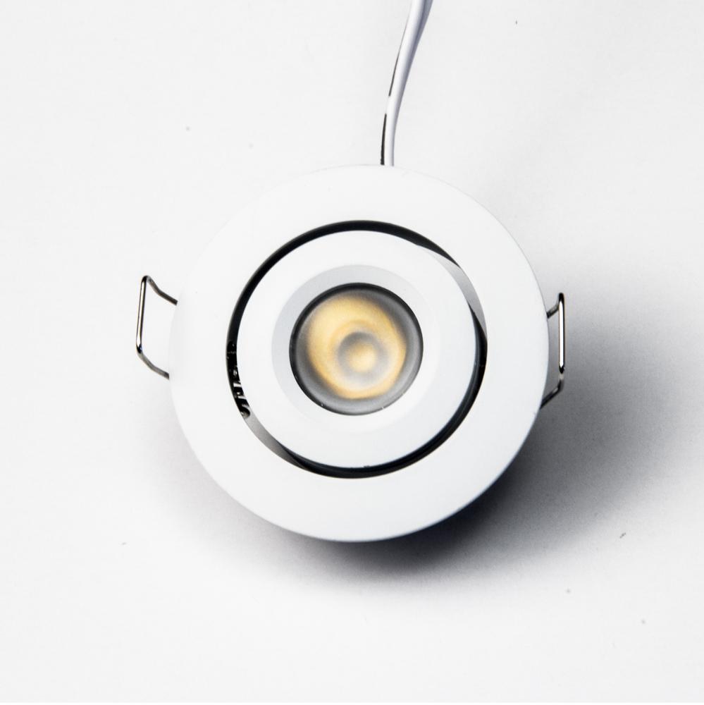120VAC IC Rated Mini-Dimmable Adjustable LED Downlight