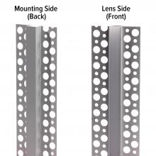 GM Lighting LED-CHL-MI-SST6 - Aluminum Channel Slim Straight Mud-In