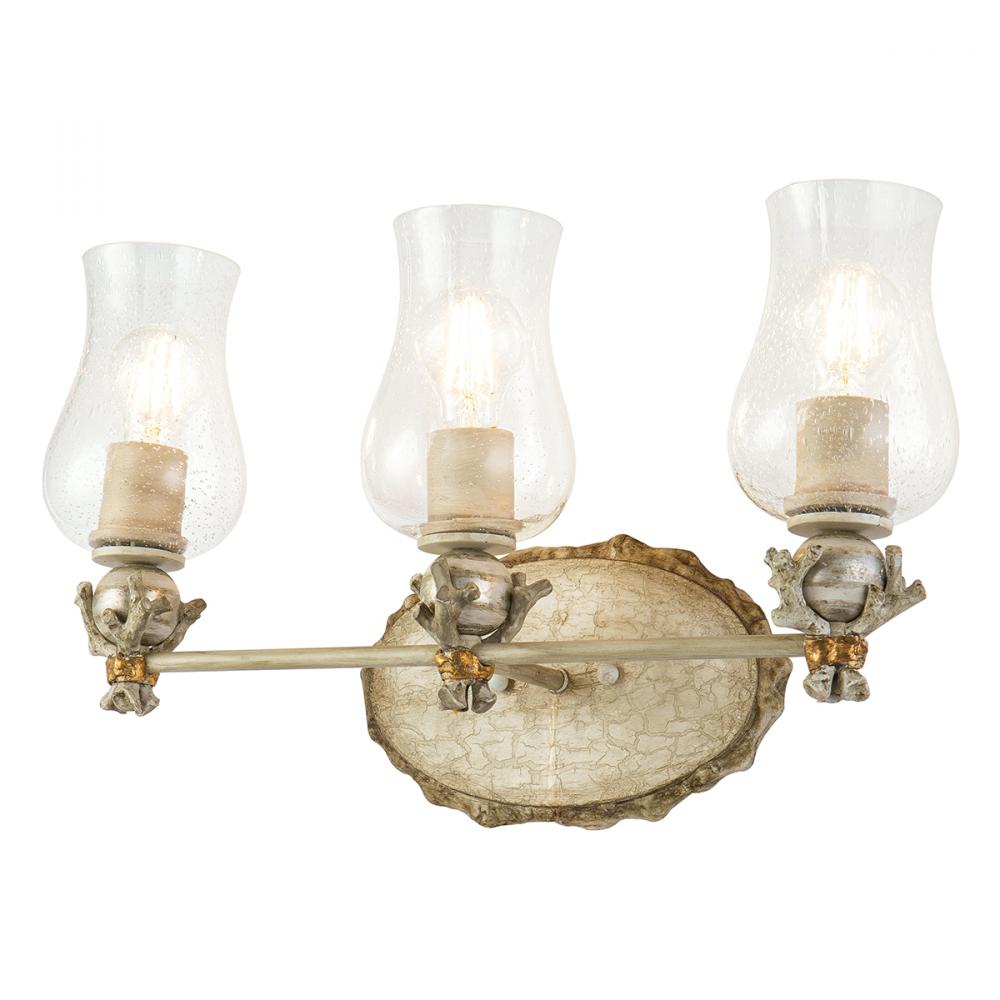 Trellis 3 Light Vanity In Bone