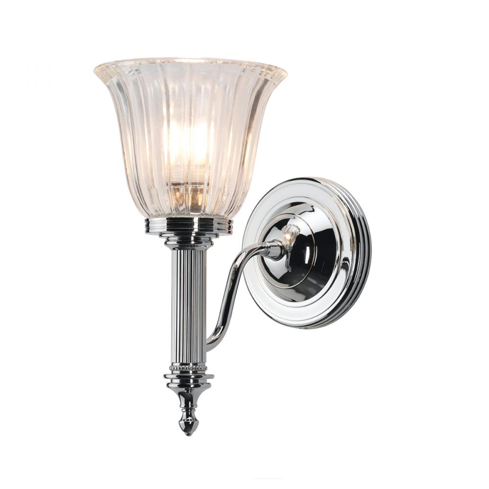 Carroll1 l 1 Light Vanity in Polished Chrome