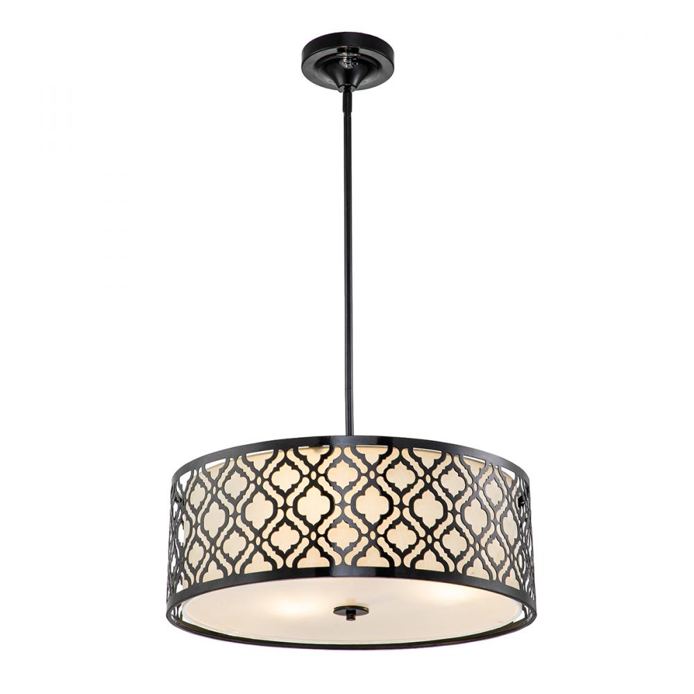 Arabella Large Pendant in Black