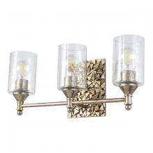 Lucas McKearn bb1158s-3 - Mosaic 3 Light Vanity In Antique Silver