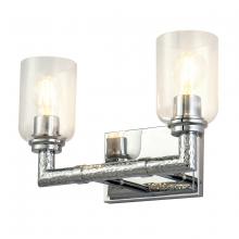 Lucas McKearn bb80122pc-2 - Rampart 2 Light Vanity in Polished Chrome