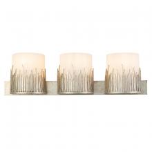 Lucas McKearn bb90610s-3 - Sawgrass 3 Light Vanity in Distressed Silver