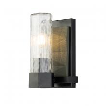 Lucas McKearn bb91595-1 - Novarre 1 Light Vanity in Black And Grey