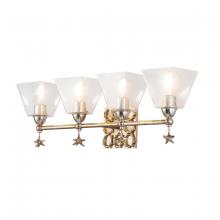 Lucas McKearn bb1002s-4 - Star 4 Light Vanity in Silver