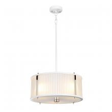 Lucas McKearn pd-corona3p-wpn - Corona 3 Light Pendant in White