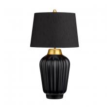Lucas McKearn qn-bexley-tl-bkbb - Bexley Table Lamp in Black and Brushed Brass