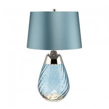 Lucas McKearn tlg3025s - Lena Small Table Lamp in Blue with Blue Shade
