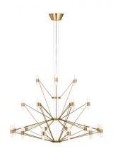 Visual Comfort & Co. Modern Collection SLCH24627NB - Lassell Three Tier Tall X-Large Chandelier