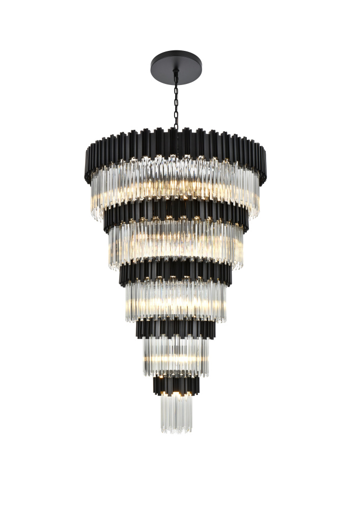 Pendant D48"H79"L45 Black