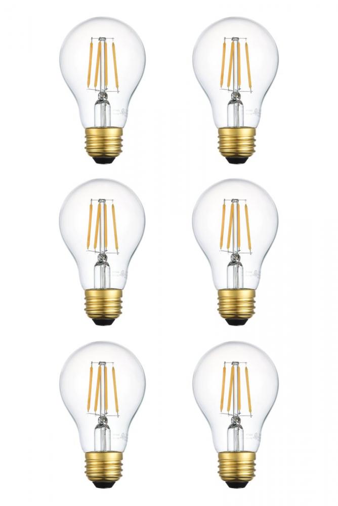 LED 3000K nostalgic filament 4.5 watts 450 lumens A19 light bulb