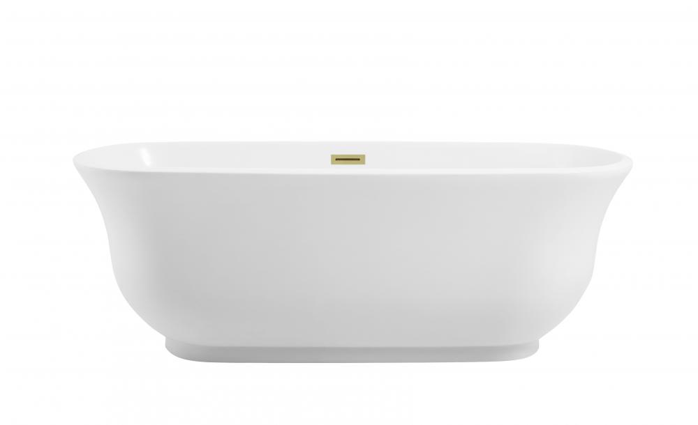 Bathtub 66.9x30.7x23.2 GW with BGD drain kit