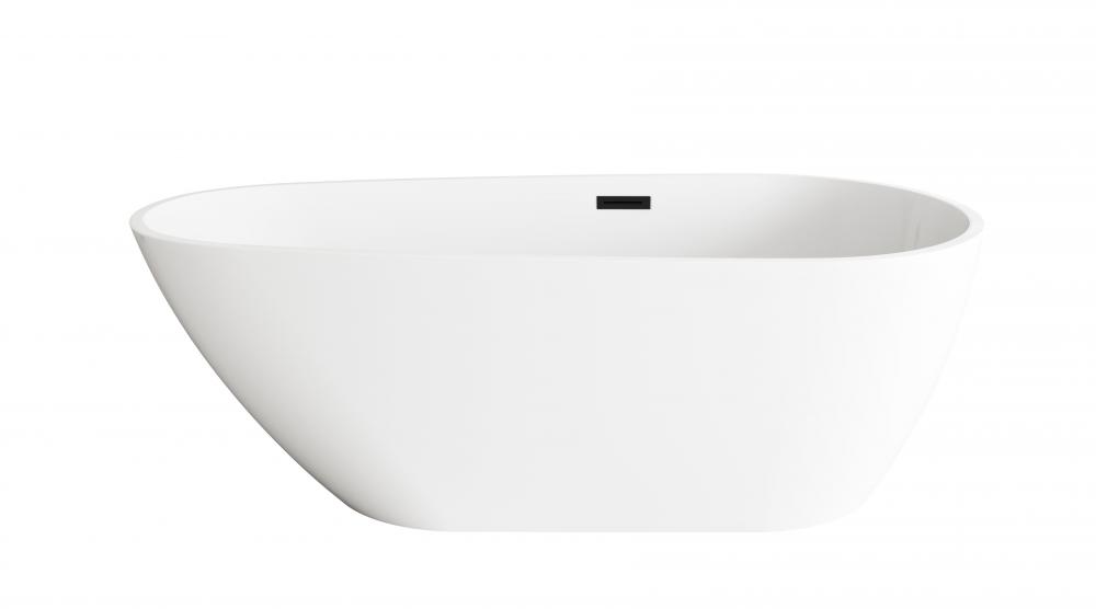 Bathtub 66.9 x 31.5 x 23 GW with MBK drain kit
