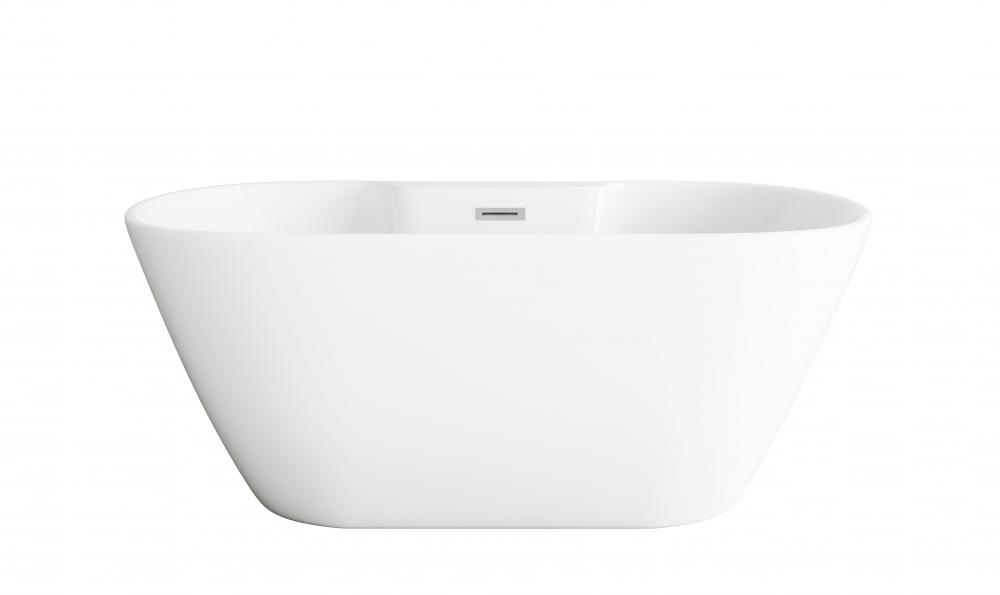 Bathtub 59.1 x 29.9 x 22.8 Glossy White