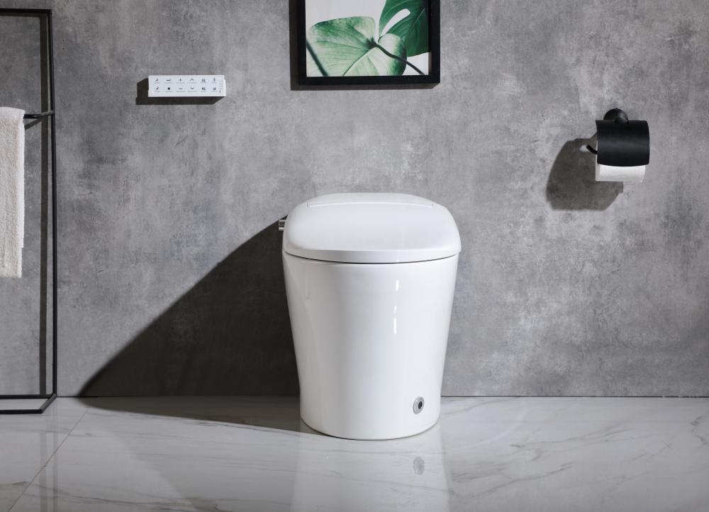 Smart Toilet 26 x 19.4 x 16 Glossy White