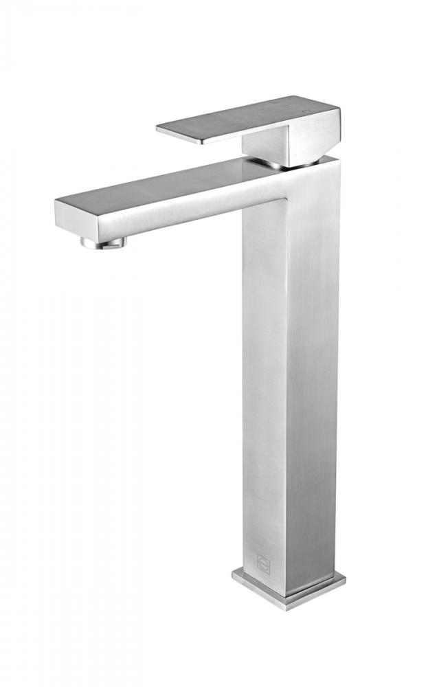 Vanity Faucet 1 31/32" × 11 41/64" × 7 7/8" brushed nickel