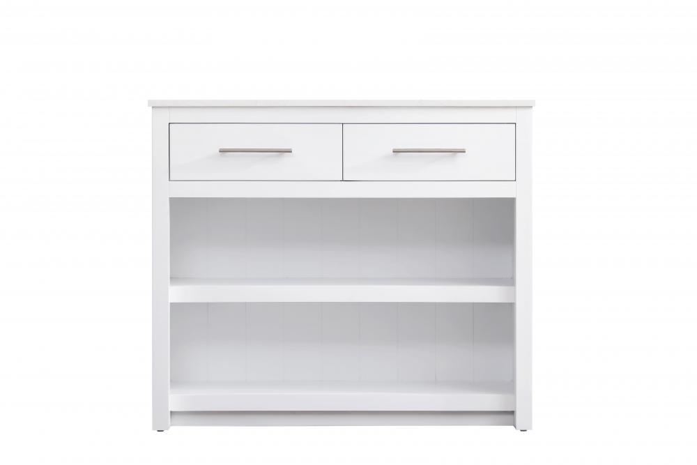 Kitchen Island 2Dw 42''Wx26''Dx36''H white
