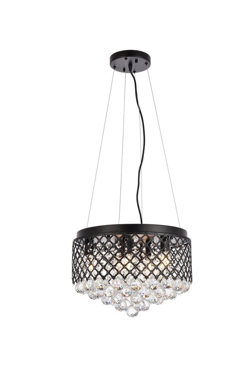 Tully Pendant D16"*H11.6 L6 Black
