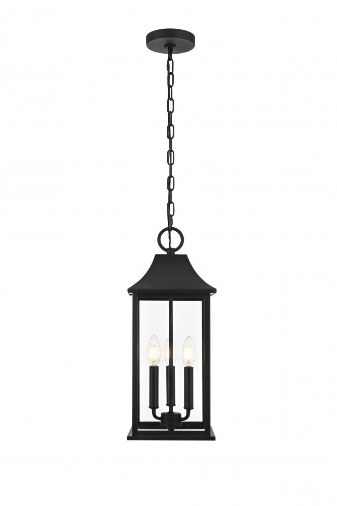 Outdoor Hanging W8"D8"H20.5" Black